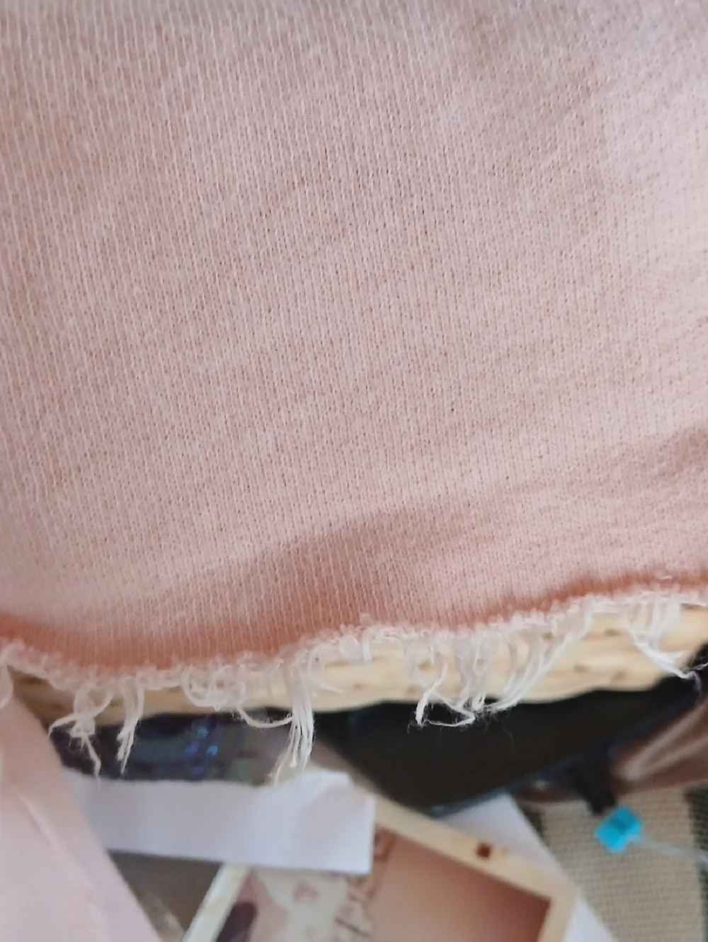 Free People Ruffled Crop Sweatshirt
